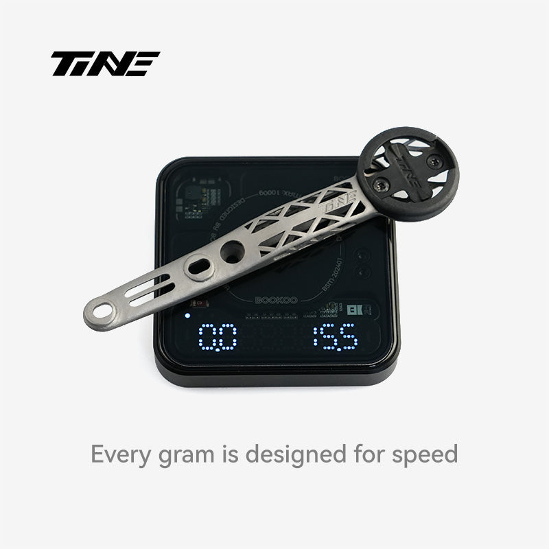 TiNE BMC SLR01 integrated handlebars | Titanium Bicycle Computer Mount