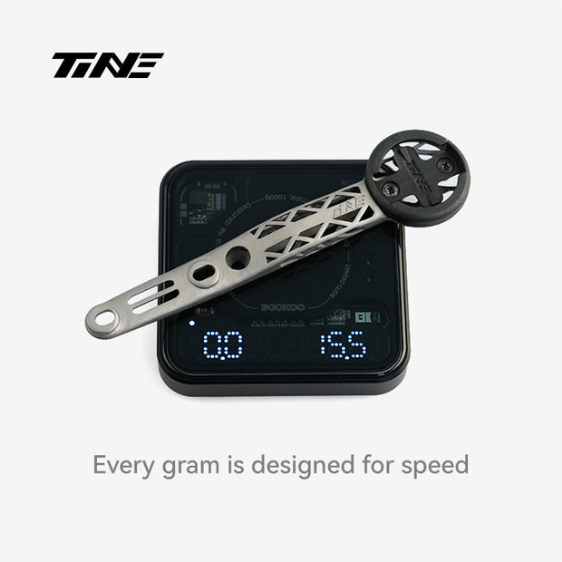TiNE BMC SLR01 integrated handlebars | Titanium Bicycle Computer Mount