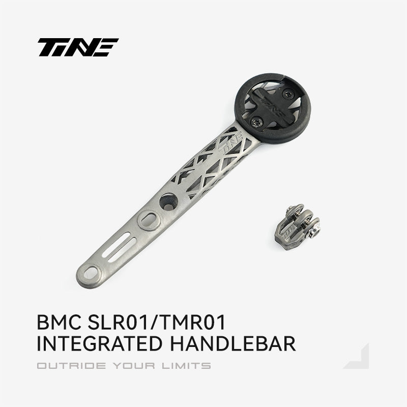 TiNE BMC SLR01 integrated handlebars | Titanium Bicycle Computer Mount