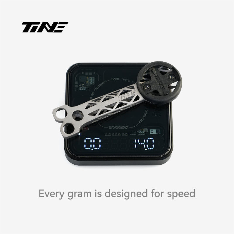 TiNE LOOK 795 BLADE RS Carbon integrated handlebars | Titanium Bicycle Computer Mount