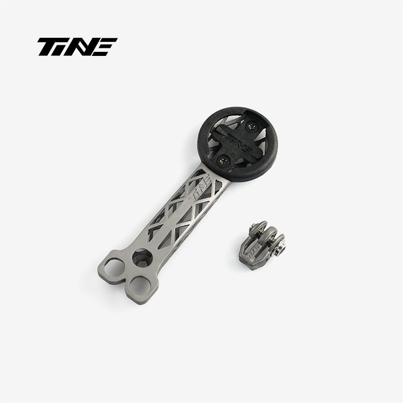 TiNE LOOK 795 BLADE RS Carbon integrated handlebars | Titanium Bicycle Computer Mount