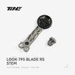TiNE LOOK 795 carbon handlebar mount with titanium mounting system; integrated handlebar accessories