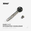 TiNE DARE V:C1 Carbon Integrated Handlebar |Titanium Bicycle Computer Mount