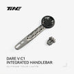 TiNE DARE V:C1 carbon integrated handlebar titanium bicycle computer mount