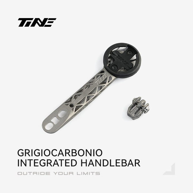 TiNE GRIGIOCARBONIO roadbikes handlebars | Titanium Bicycle Computer Mount