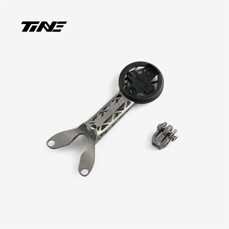 TiNE Farsports FES Integrated-Bar Handleba |Titanium Bicycle Computer Mount