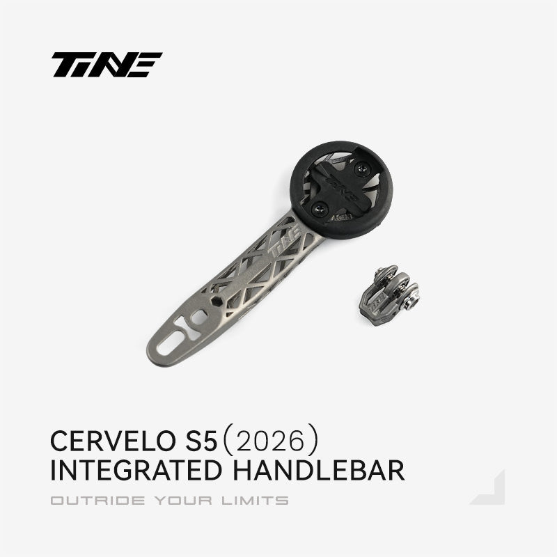 TiNE CERVELO S5（2026) | Titanium Bicycle Computer Mount