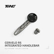 TiNE CerVELO R5 integrated handlebar - titanium bicycle computer mount