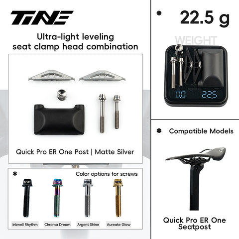 Quick Pro ER One | Carbon fiber seatpost balance kit Titanium alloy upgrade