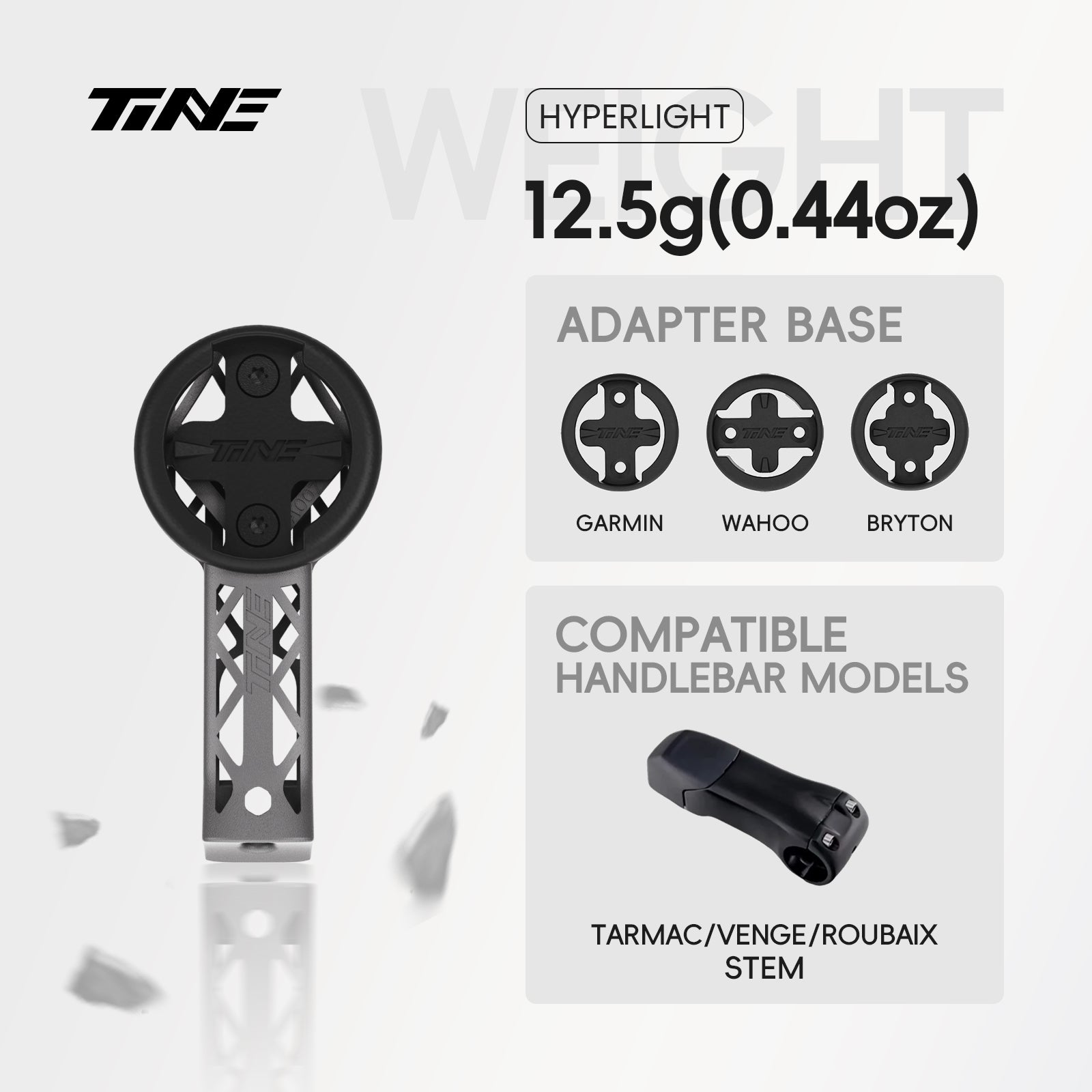 TiNE SPECIALIZED TARMAC / VENGE / ROUBAIX | Titanium Bicycle Computer Mount