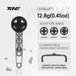TiNE Hyperlight titanium bicycle computer mount compatible with Garmin/Wahoo/Bryton adapters