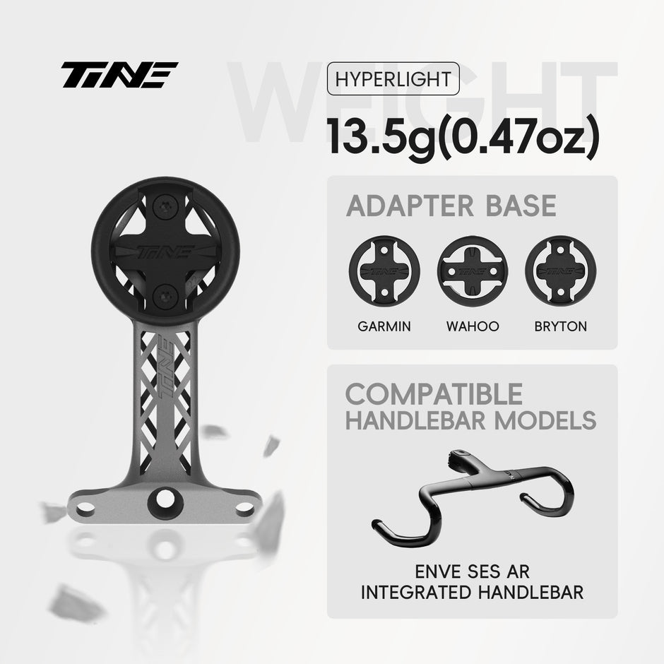 TiNE ENVE SES AR | Titanium Bicycle Computer Mount