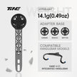 TiNE DARE V:C1 Carbon Integrated Handlebar |Titanium Bicycle Computer Mount