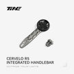 TiNE CerVELO R5 integrated handlebar - titanium bicycle computer mount