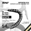 Ultra-Light Road Bike Handlebar Tape & Titanium bar end plug Kit