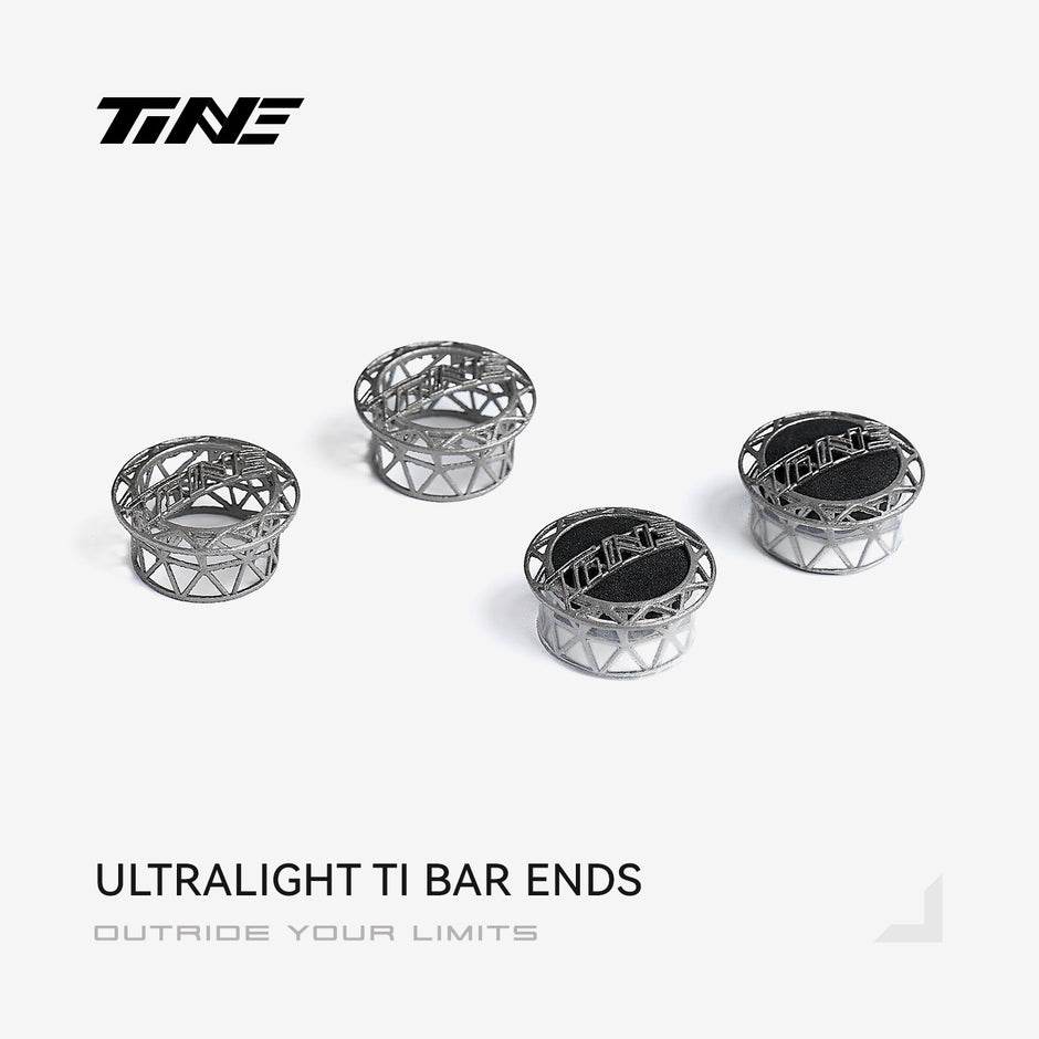 Ultra-Light Hollow Titanium Bar End Plugs - Just 1.5g I Road & GravelBikes