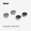 Ultra-Light Hollow Titanium Bar End Plugs - Just 1.5g I Road & GravelBikes