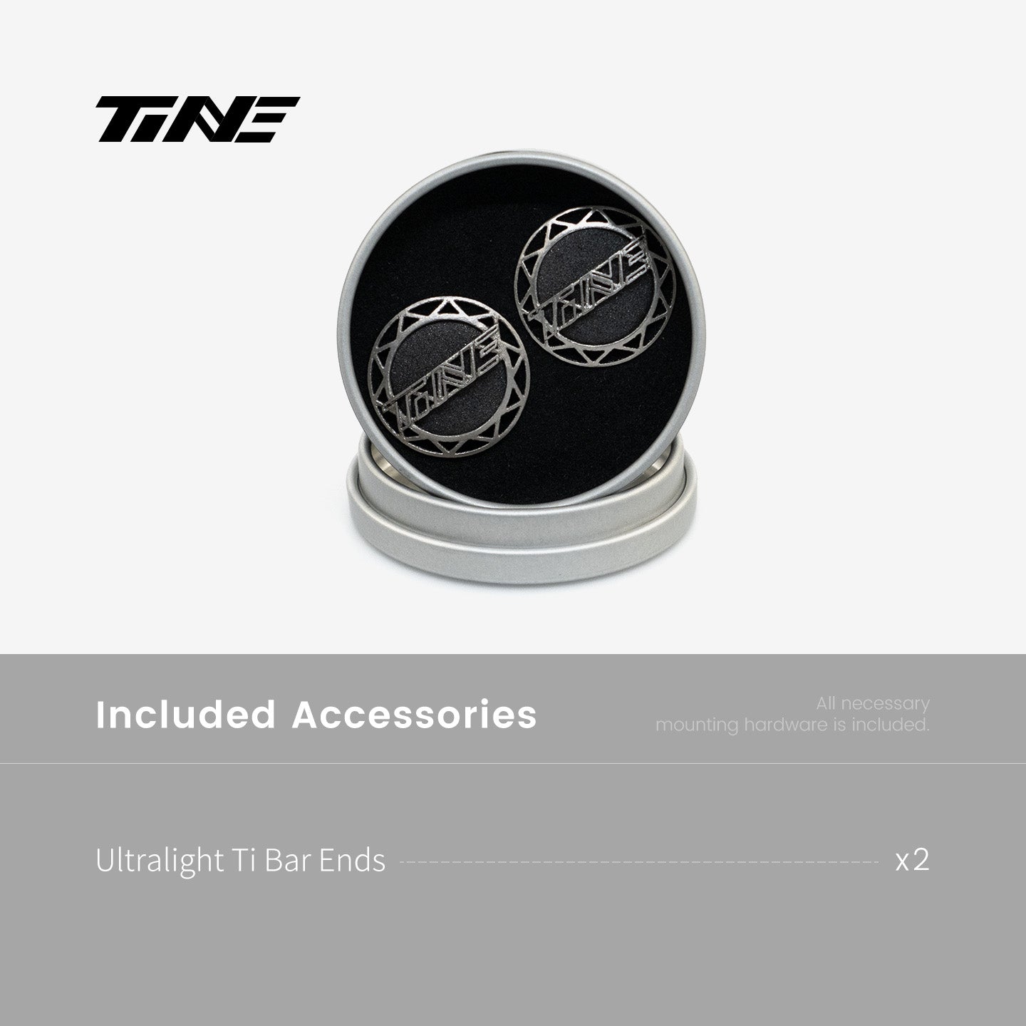 Ultra-Light Hollow Titanium Bar End Plugs - Just 1.5g I Road & GravelBikes