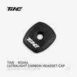 The Ultralight carbon white|headset top cover for S-WORKS Roval Rapide