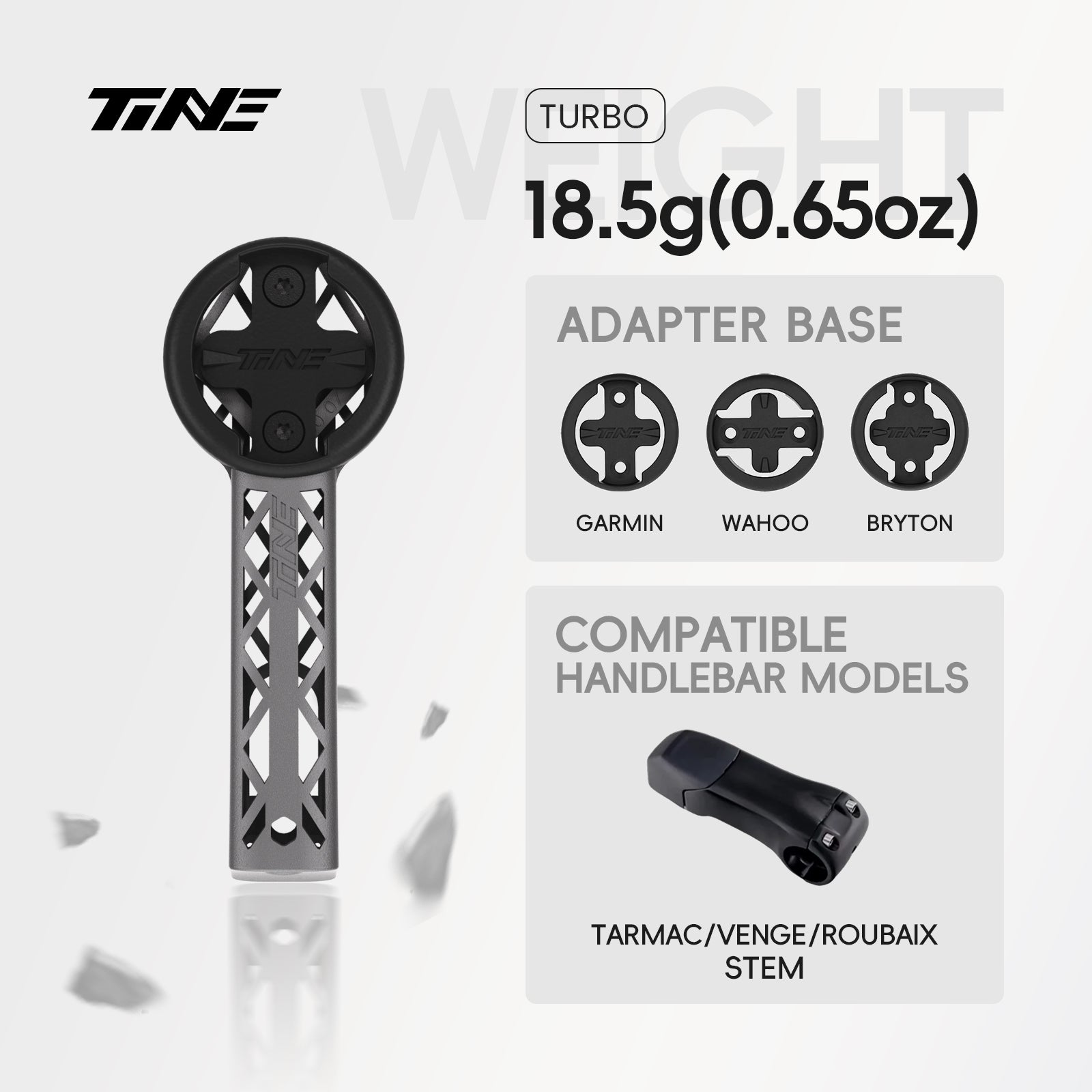 TiNE SPECIALIZED TARMAC / VENGE / ROUBAIX | Titanium Bicycle Computer Mount