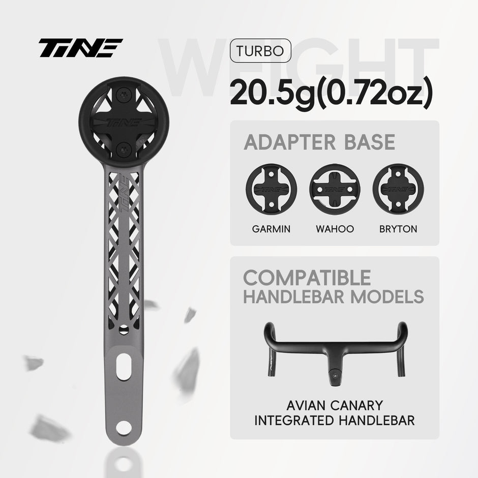 TiNE AVAIN roadbikes handlebars | Titanium Bicycle Computer Mount