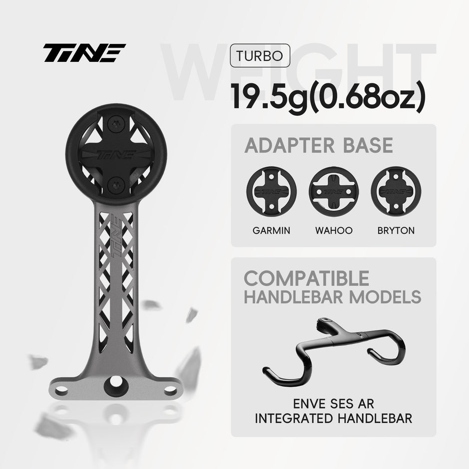TiNE ENVE SES AR | Titanium Bicycle Computer Mount