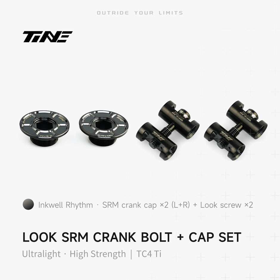 THM/SRM Crank Cover + Screw Set – Titanium Ultralight Modification Kit