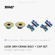 THM/SRM Crank Cover + Screw Set – Titanium Ultralight Modification Kit