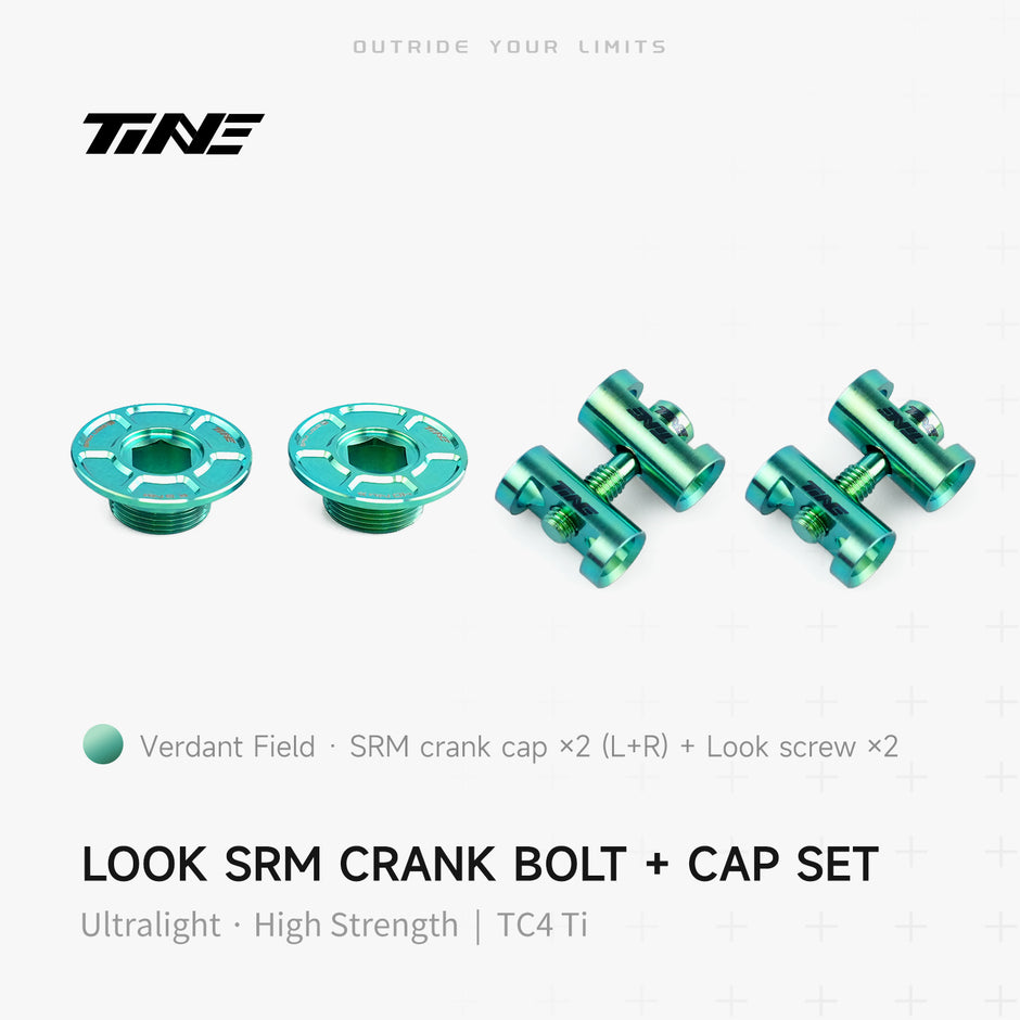 THM/SRM Crank Cover + Screw Set – Titanium Ultralight Modification Kit