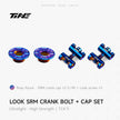 THM/SRM Crank Cover + Screw Set – Titanium Ultralight Modification Kit