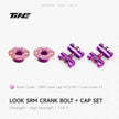 THM/SRM Crank Cover + Screw Set – Titanium Ultralight Modification Kit