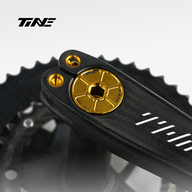 THM/SRM Crank Cover + Screw Set – Titanium Ultralight Modification Kit
