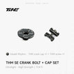 THM/SRM Crank Cover + Screw Set – Titanium Ultralight Modification Kit
