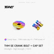 THM/SRM Crank Cover + Screw Set – Titanium Ultralight Modification Kit