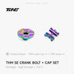 THM/SRM Crank Cover + Screw Set – Titanium Ultralight Modification Kit