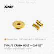 THM/SRM Crank Cover + Screw Set – Titanium Ultralight Modification Kit