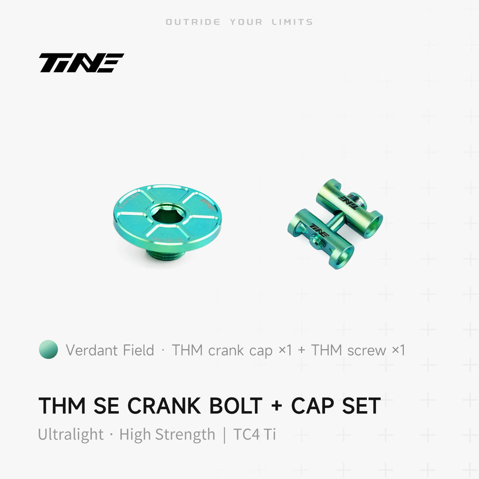 THM/SRM Crank Cover + Screw Set – Titanium Ultralight Modification Kit