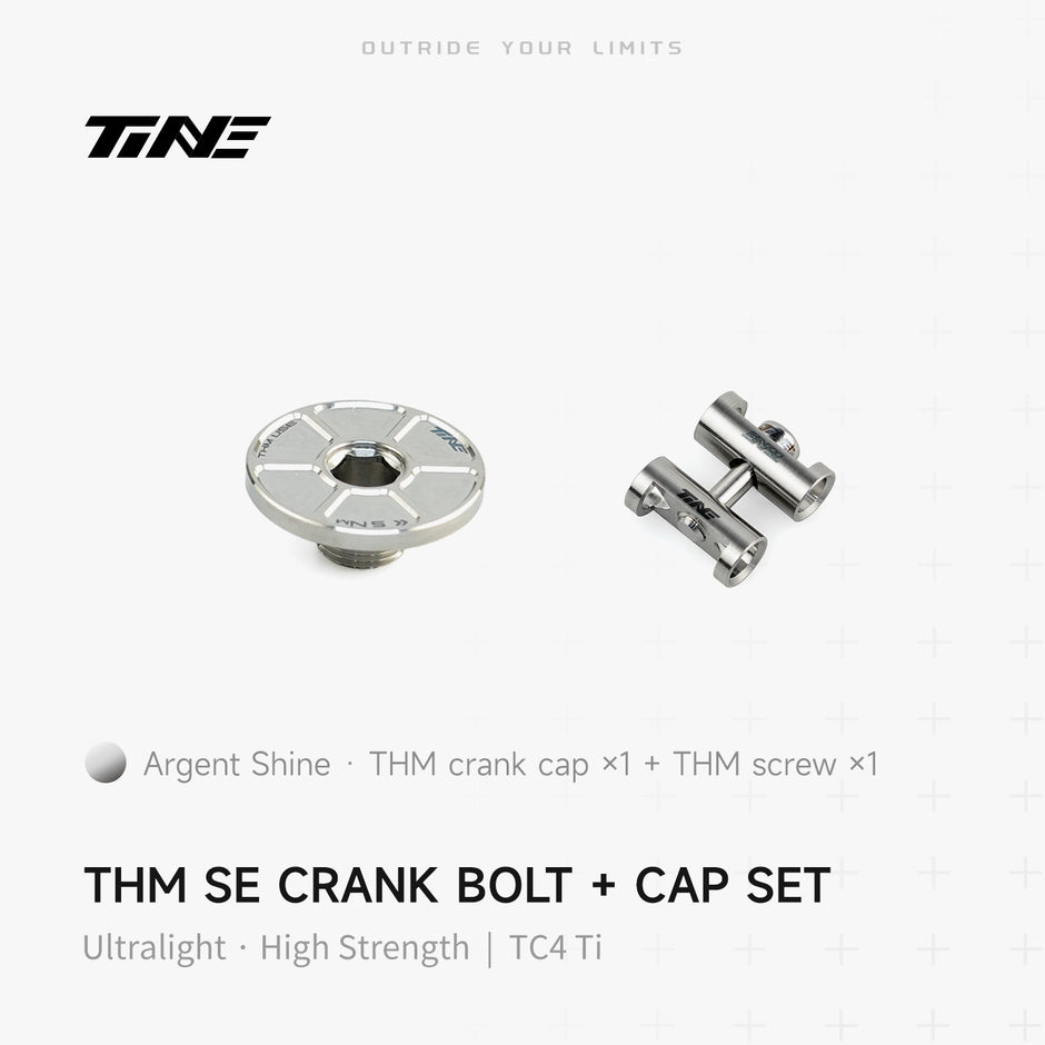 THM/SRM Crank Cover + Screw Set – Titanium Ultralight Modification Kit