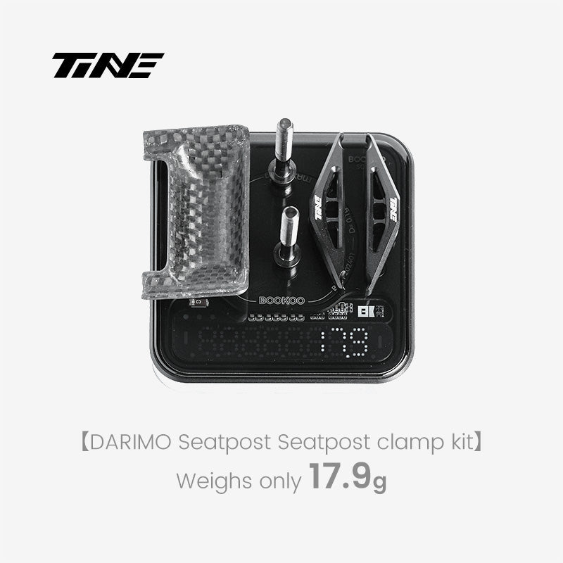 TiNE TECH DARIMO carbon fiber seatpost clamp kit with titanium alloy