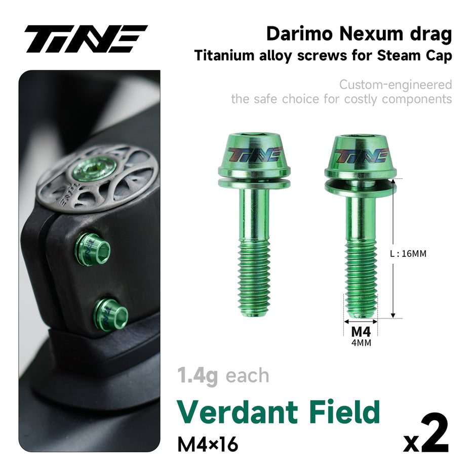 M4*16 · Titanium Stem Screw Set | Darimo Nexum Drag Handlebar