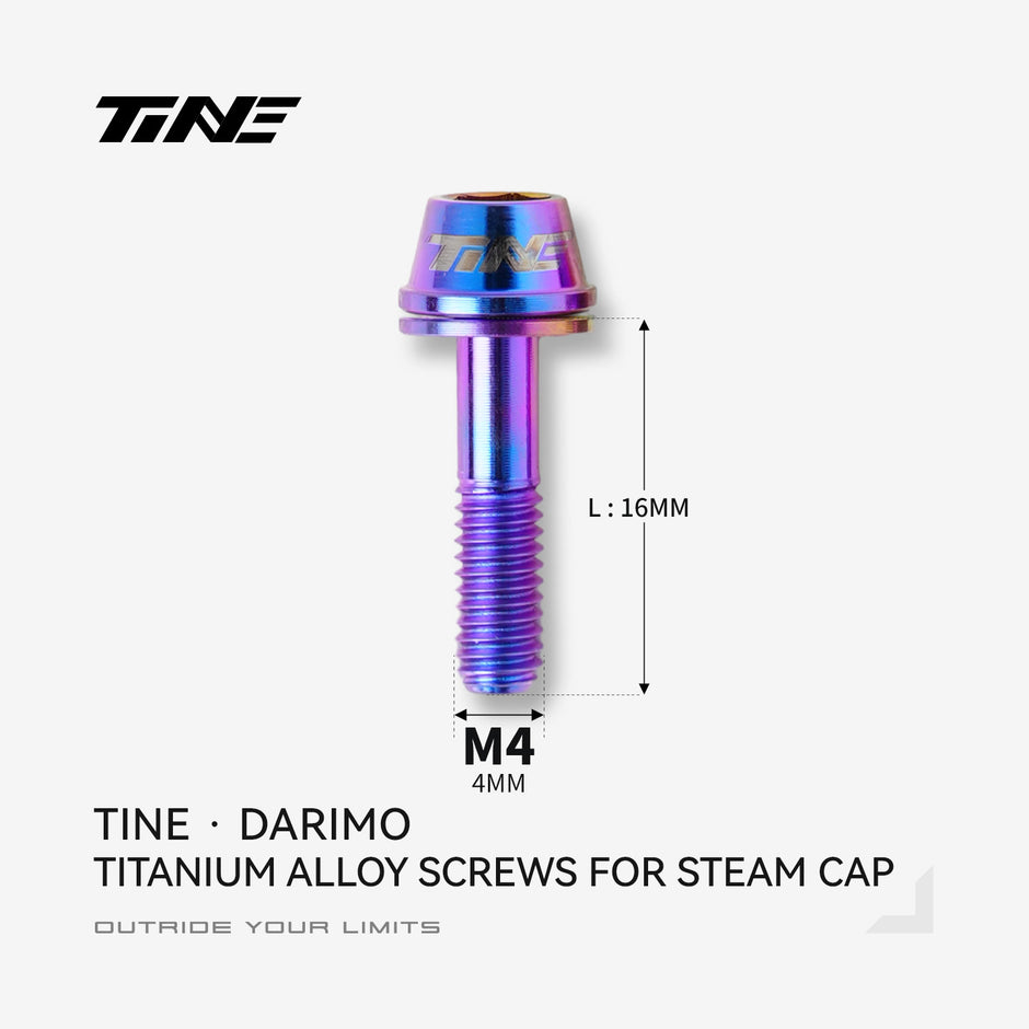 M4*16 · Titanium Stem Screw Set | Darimo Nexum Drag Handlebar