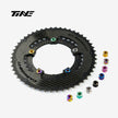 Titanium double chainring bolts roadbike – ultralight 2.0g pro kit top