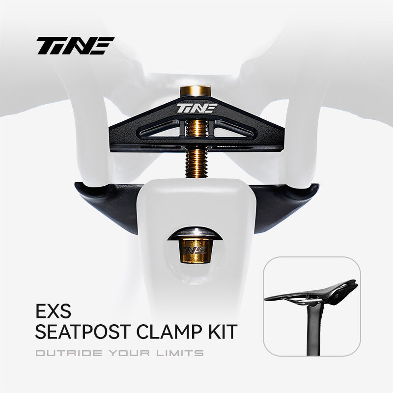 TiNE EXS carbon fiber seatpost clamp kit
