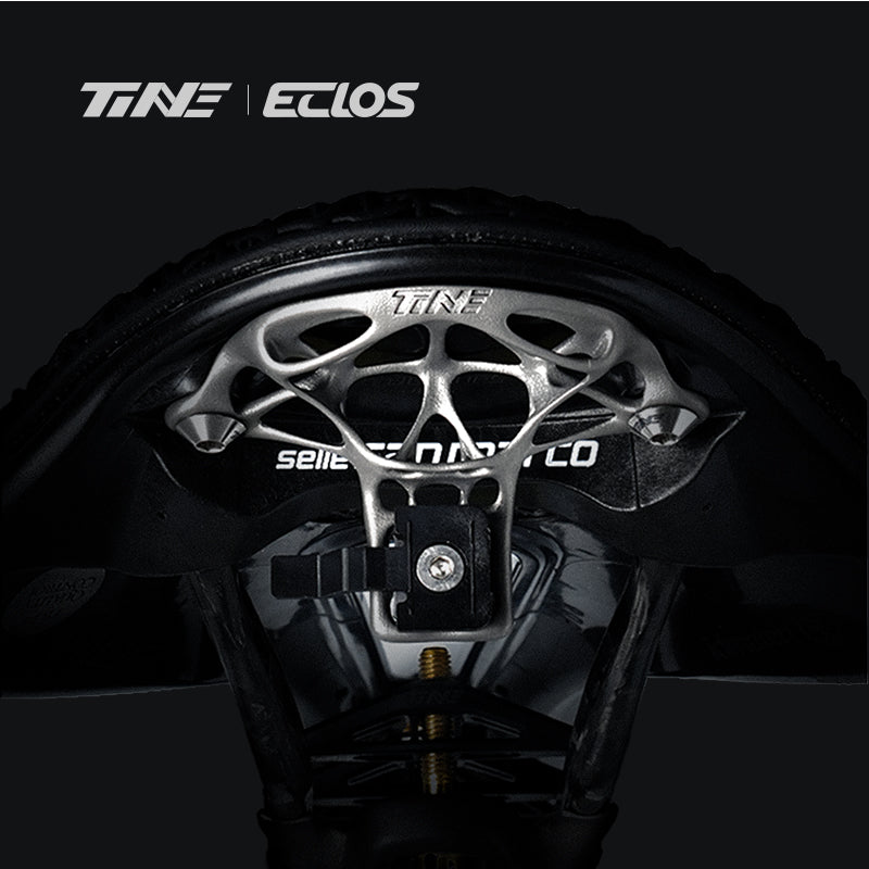 Eclos series Titanium alloy bionics taillight bracket for road bikes