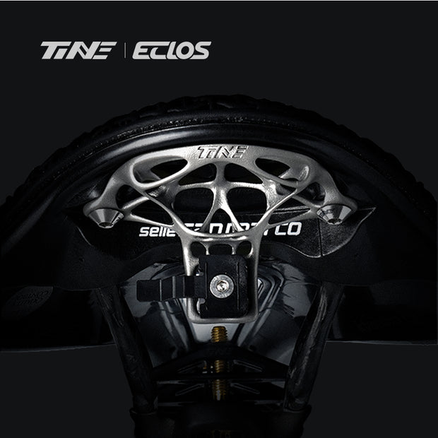 Eclos series Titanium alloy bionics taillight bracket for road bikes