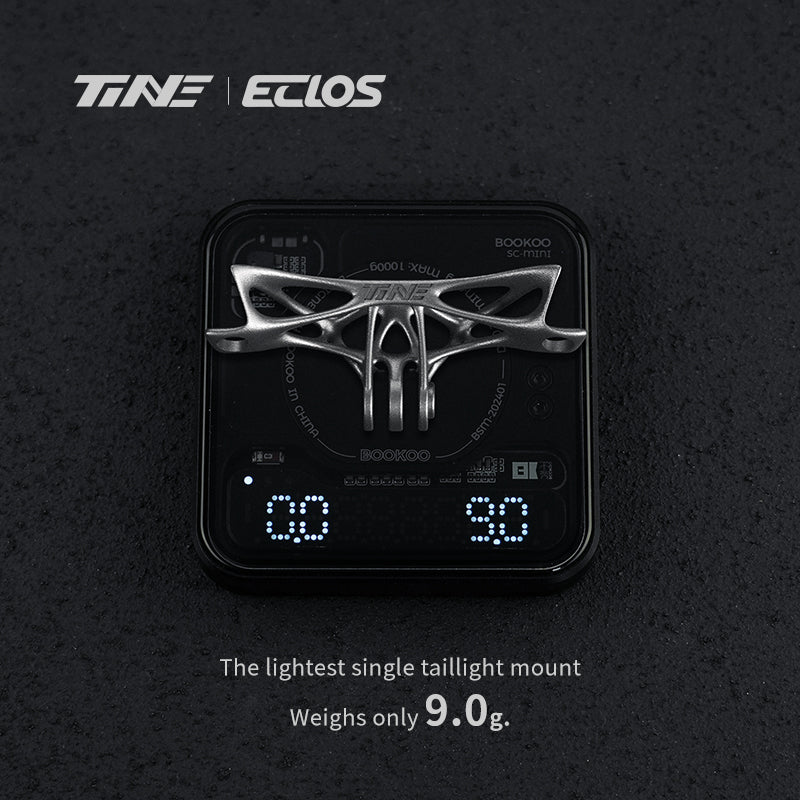 Eclos series Titanium alloy bionics taillight bracket for road bikes