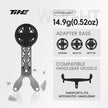 TiNE titanium bicycle computer mount for Farsports F1S with HYPERLIGHT adapter compatibility