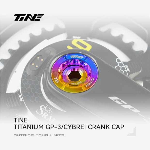 TiNE GP-3 crank cap | Titanium ultra-light modification part