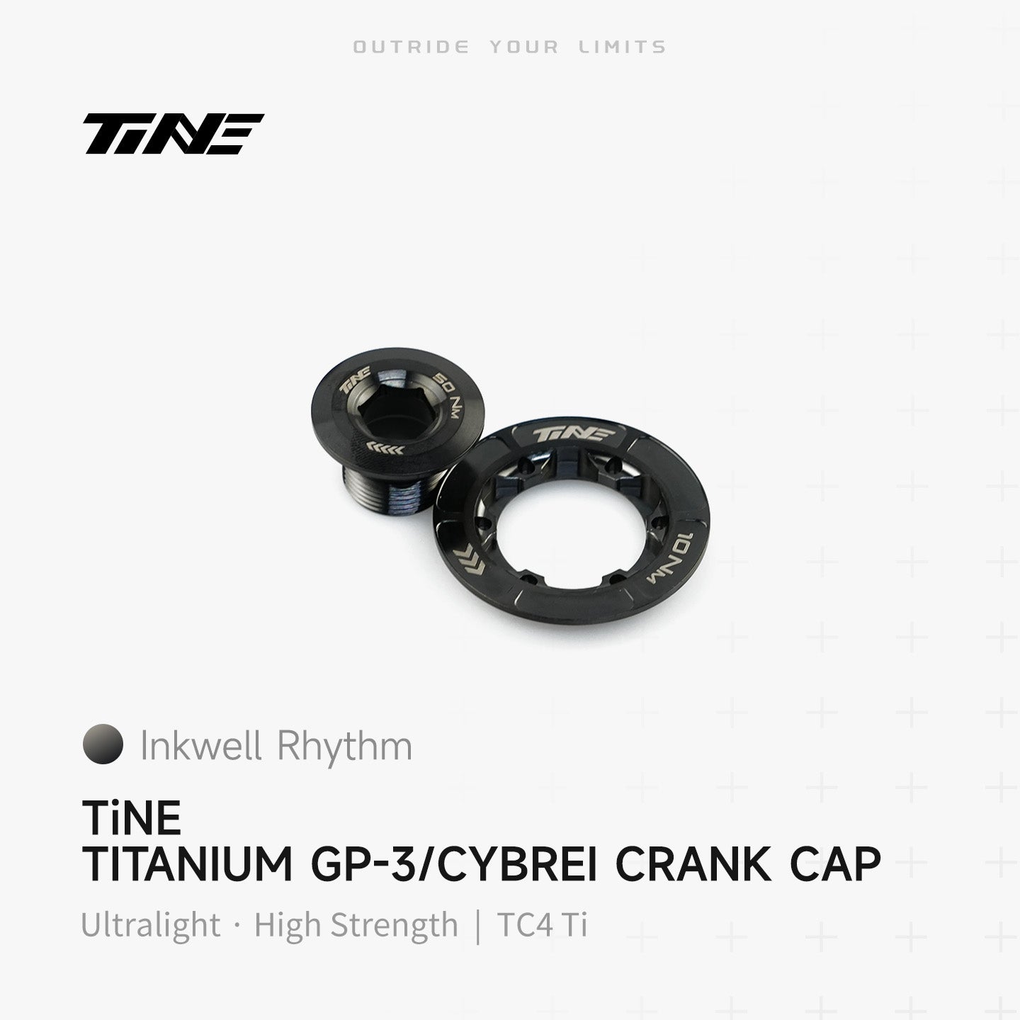 TiNE GP-3 crank cap | Titanium ultra-light modification part