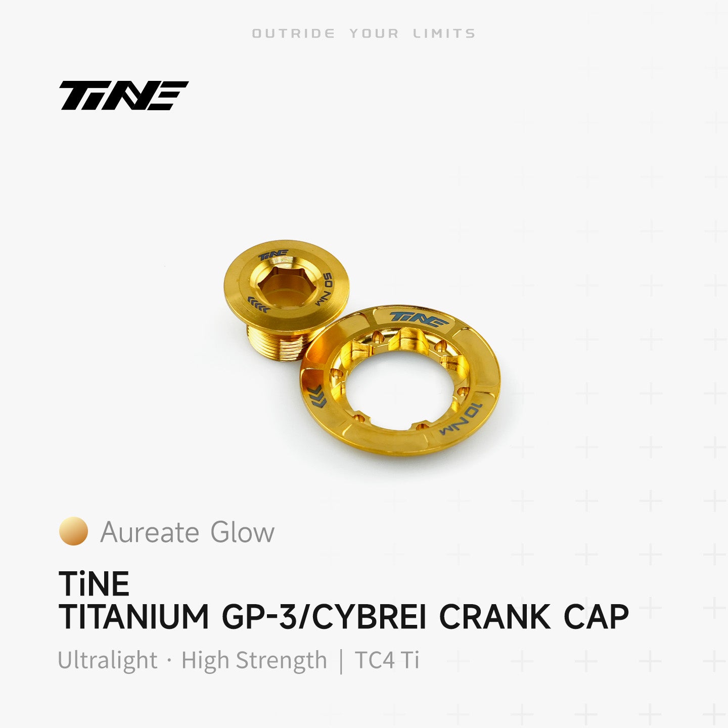 TiNE GP-3 crank cap | Titanium ultra-light modification part